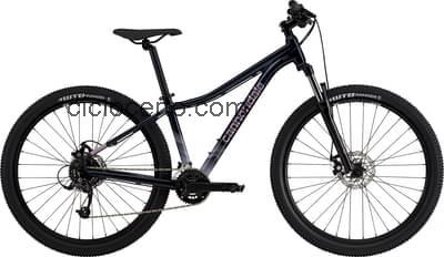 Cannondale trail womens 8 ficha tecnica 